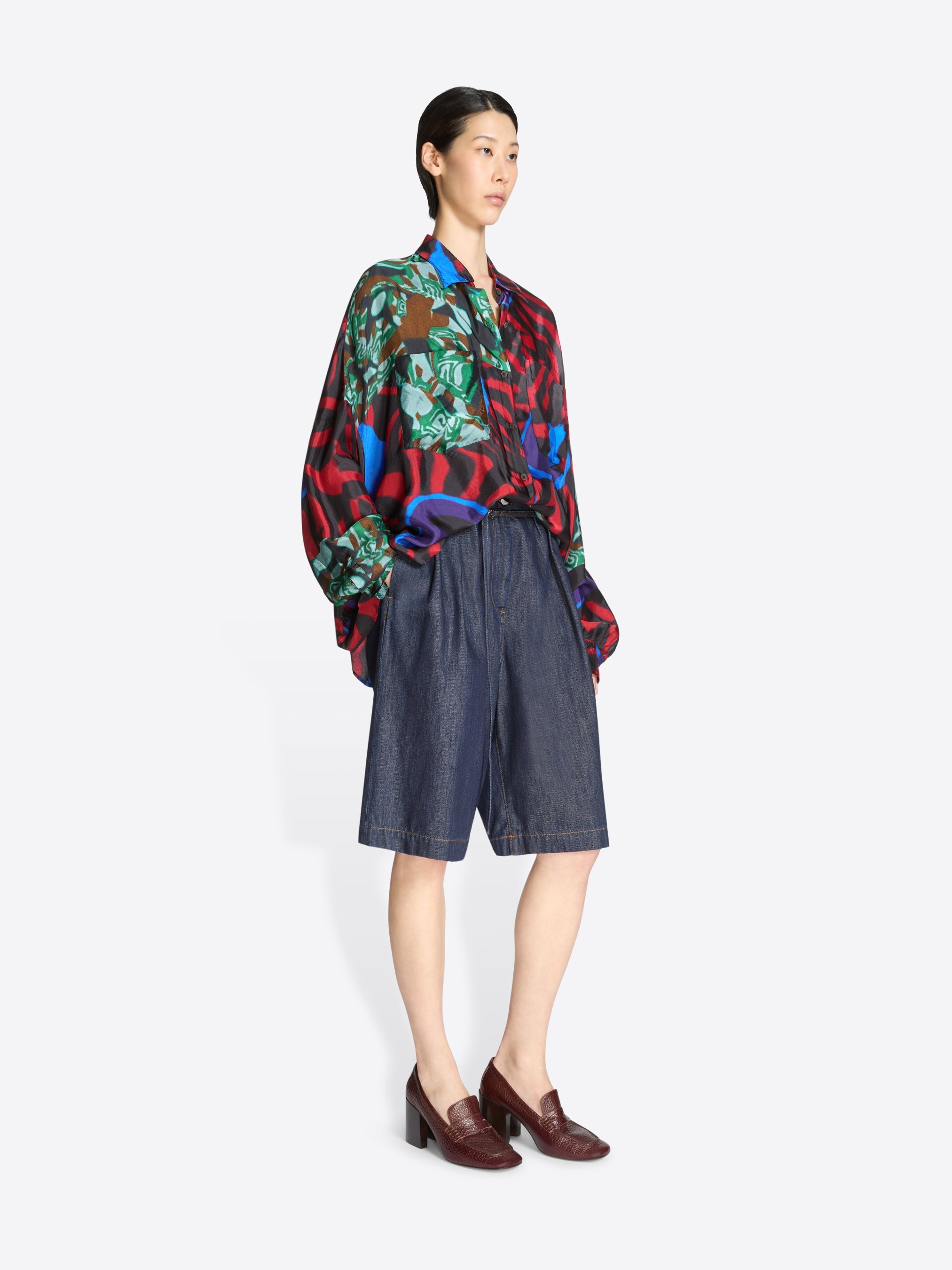 Viscose Cocoon Shirt
