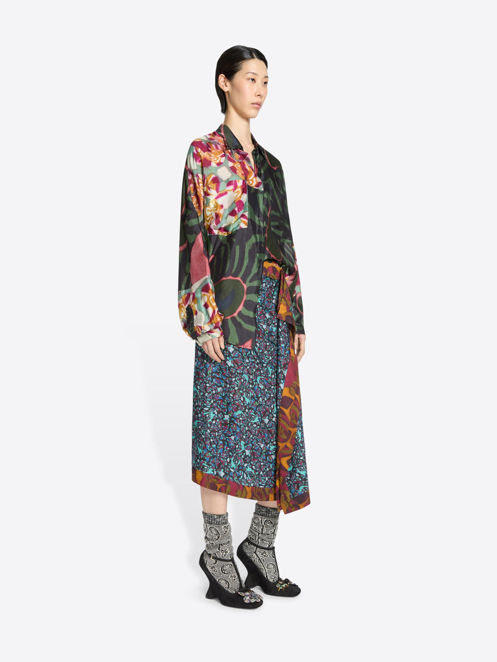 Viscose Cocoon Shirt