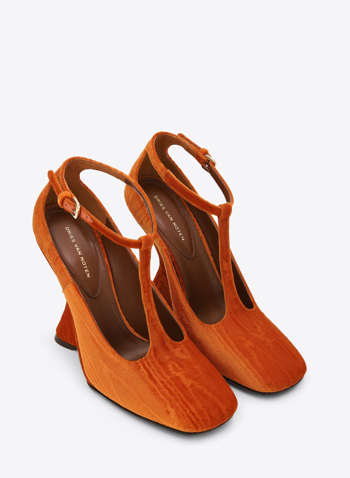 Velvet Wedge Pumps